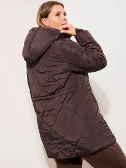 Friends Like These Baies - Manteau matelassé mi-long