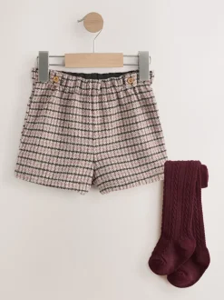 Next Baies - Skort et collants à carreaux (3mois7ans) Hot