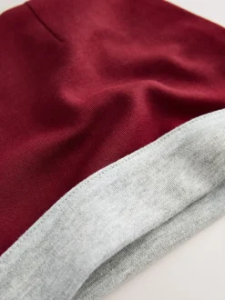 Baker by Ted Baker Barboteuse rouge/gris bordeaux et chapeau réversible Online