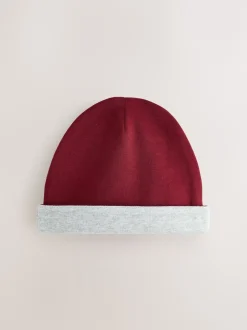 Baker by Ted Baker Barboteuse rouge/gris bordeaux et chapeau réversible Online