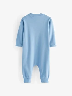 Baker by Ted Baker Bleu 100% Romper et Chapeaux réversibles en coton Best