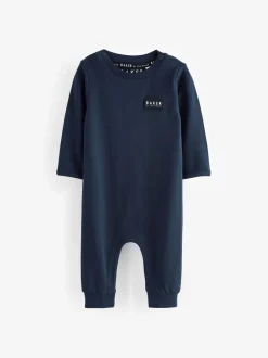 Baker by Ted Baker Bleu 100% Romper et Chapeaux réversibles en coton Best