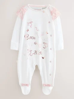 Baker by Ted Baker Combinaison de nuit Born In 2026 Bunny Blanc Best