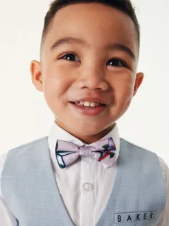 Baker by Ted Baker ensemble gilet, chemise et shorts bleu New