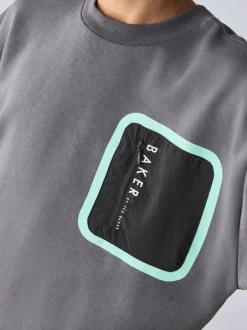 Baker by Ted Baker Ensemble sweat-shirt oversize à poche et joggings Best