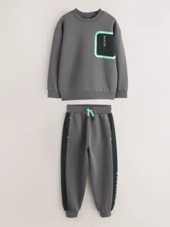 Baker by Ted Baker Ensemble sweat-shirt oversize à poche et joggings Best