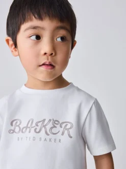 Baker by Ted Baker Ensemble T-shirt, Veste Texture Beige Sable et Pantalons Outlet