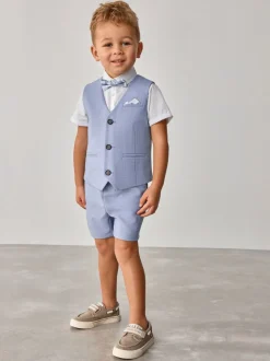 Baker by Ted Baker ensemble gilet et shorts bleu moyen Online