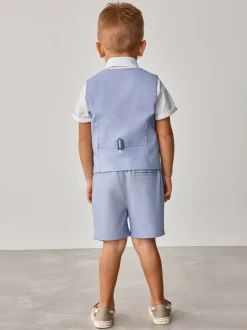 Baker by Ted Baker ensemble gilet et shorts bleu moyen Online