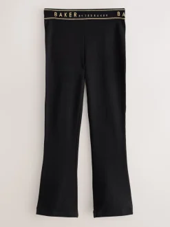 Baker by Ted Baker lot de 3 leggings évasés noir/rose Clearance