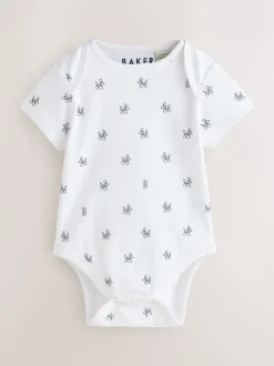 Baker by Ted Baker Lot de 3 bodys bleus à manches courtes New