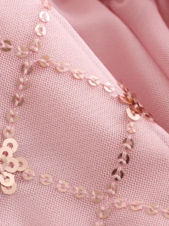 Baker by Ted Baker Rose 2 Pieces avec haut en maille à Sequins et jupe à volants Clearance