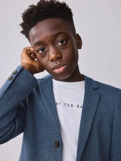 Baker by Ted Baker veste de costume en jersey bleu Discount