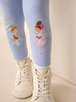 Next Ballerine bleue - Leggings embellis (3mths-7yrs)