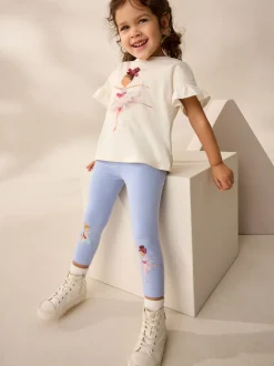 Next Ballerine bleue - Leggings embellis (3mths-7yrs)