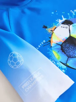 Next - Rash Gilet (1.5-16ans) Ballon de football bleu cobalt Outlet