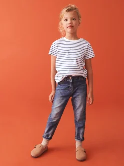 Next - T-shirt (3-16ans) Bande blanche Best