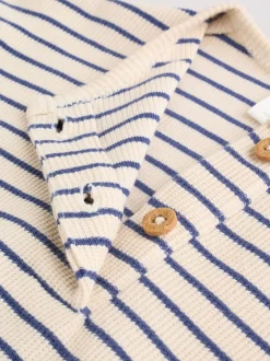 Next Bande bleue - Lot de 4 t-shirts à manches longues bébé (0mois2ans) Outlet