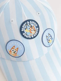 Next Bande bleue/blanche - Casquette Bluey Baseball 100% coton (1-10ans) Best