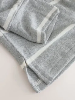 Next Bande grise - Pyjama confortable à manches longues Hot