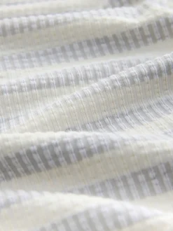 Next Bande grise - Pyjamas court texturé Sale