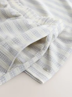 Next Bande grise - Pyjamas court texturé Sale