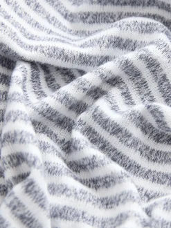 Next Bande grise - Robe de chambre légère douillette Hot