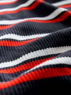 Next Bande marine - Robe en maille à col Grossesse Online