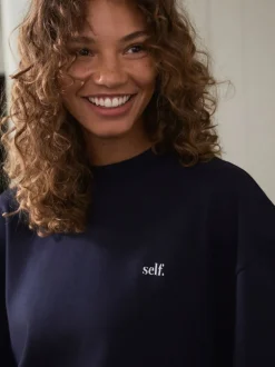 self. Bande marine - soi-même. Pyjama à manches courtes