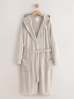 Next Bande neutre - Robe de chambre légère douillette Discount