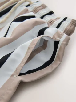 Next Bande neutre - Shorts de bain imprimés (3-16yrs) New