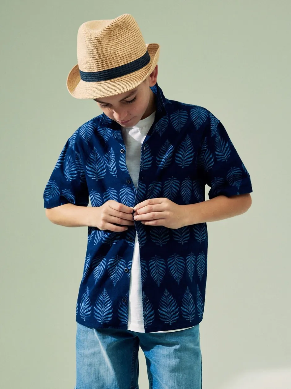 Next Bande neutre de la marine - Chapeau trilby (1-16 ans) New