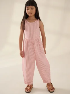 Next Bande rose - Combinaison barillet 100% coton (3-16ans) Hot