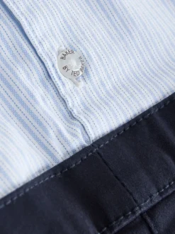 Baker by Ted Baker Barboteuse bleue élégante à nœud cravate Outlet