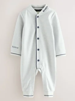 Baker by Ted Baker Barboteuse gris texturé Clearance