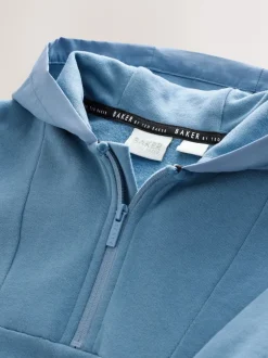 Baker by Ted Baker Barboteuse bleue à capuche