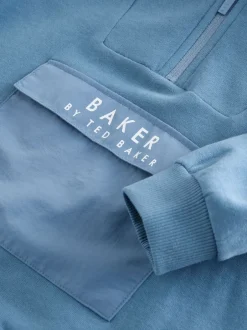 Baker by Ted Baker Barboteuse bleue à capuche