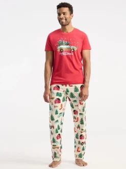 Hatley Bas de pyjama Nature Noël Ferme New