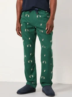 Fat Face Bas de Pyjamas FatFace Imprimé Penguin New