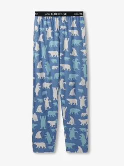 Hatley Bas de Pyjamas Polar ours Bleu