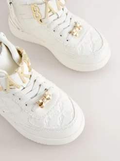 Baker by Ted Baker Baskets montantes Blanc Charm FILLE New