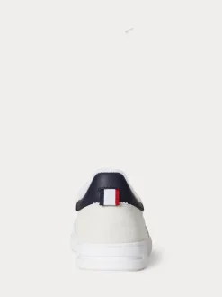 Polo Ralph Lauren Baskets Bedford en daim en cuir mélangé Discount