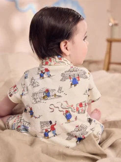 Next Bébé à col ours Paddington - Barboteuse Kidston 100% Cotton Cath Discount