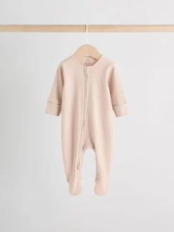 Next beige - Lot de 3 dors-bien bébé zippés (0-2ans)