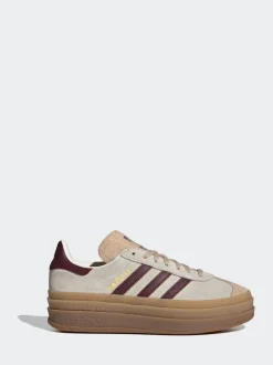 adidas originals - Baskets Gazelle Bold W Beige/Rouge Online