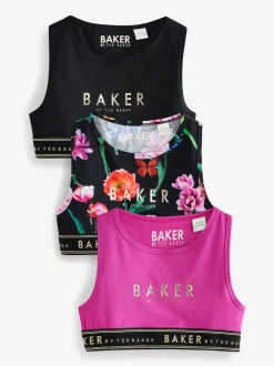 Baker by Ted Baker Berry/Noir - Crop Tops 3