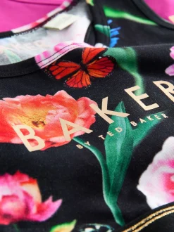 Baker by Ted Baker Berry/Noir - Crop Tops 3
