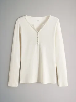 The Set Berry/rayure/rose/blanc - 4 Pack Ribbed Henleys Manches longues T-shirt Best