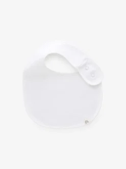 Next Blanc - 100% Coton Bébé BIBS 5 Lot Outlet