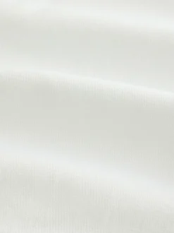 Next Blanc - Ajustement régulier - Chemise élégante Signature 100% coton texturée Best